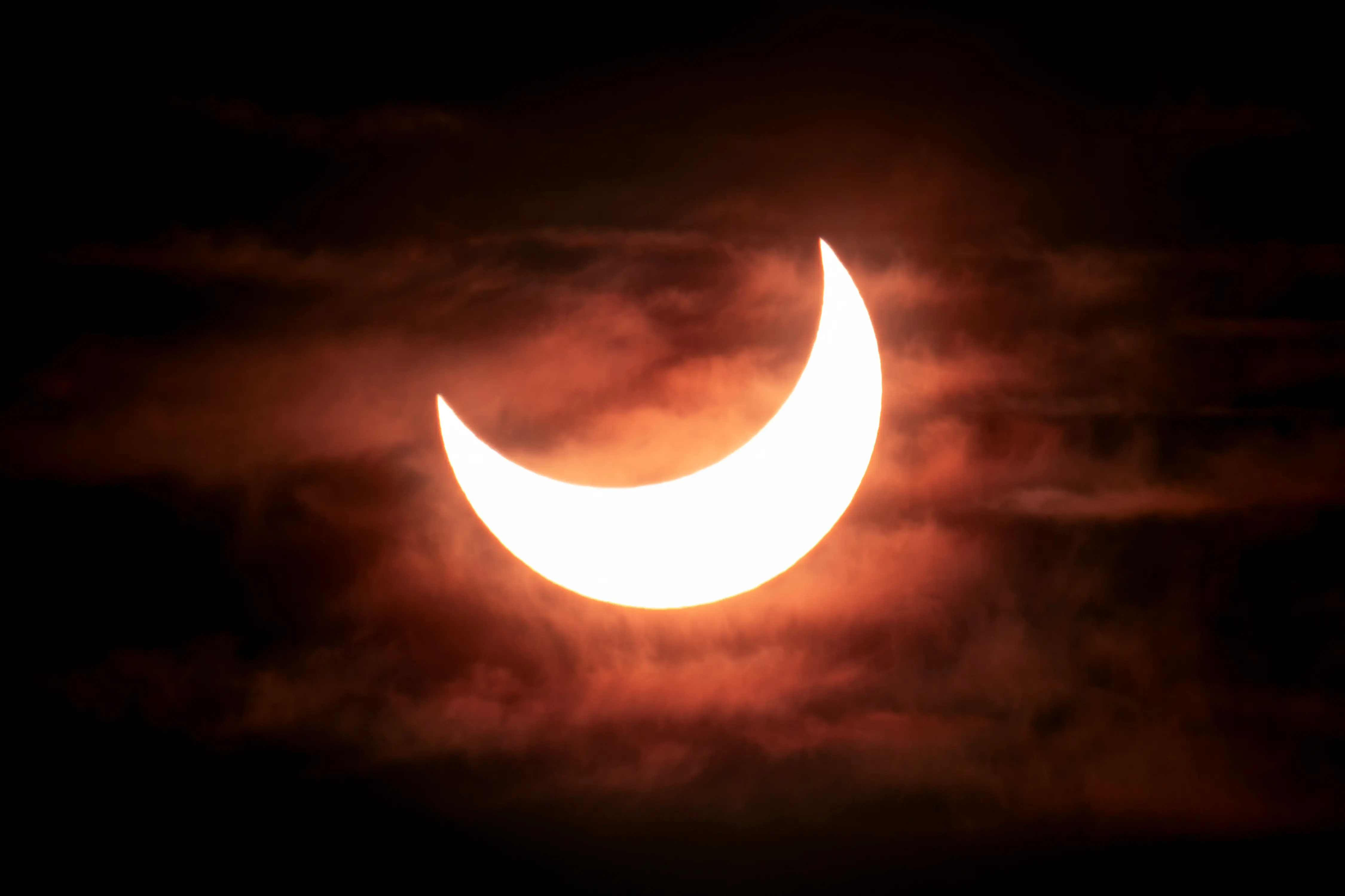 Solar eclipse timing meant a sunrise in New Zealand