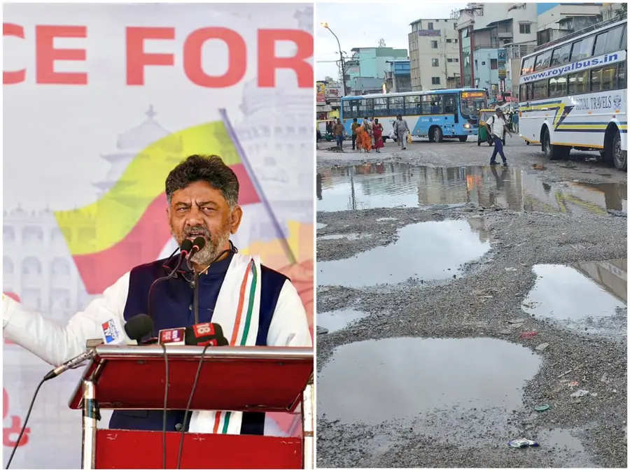‘Pothole issues are everywhere’: D K Shivakumar hits back as Bengaluru industry leaders flag poor infrastructure