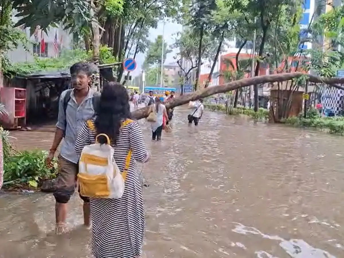 Four people die by electrocution in record Kolkata rain ahead of Durga Puja
