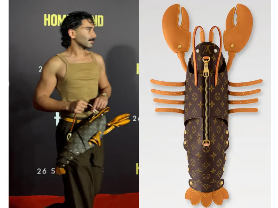 What a fishy bag! Orry flexes Lobster bag worth Rs 6,45,000 at Homebound screening