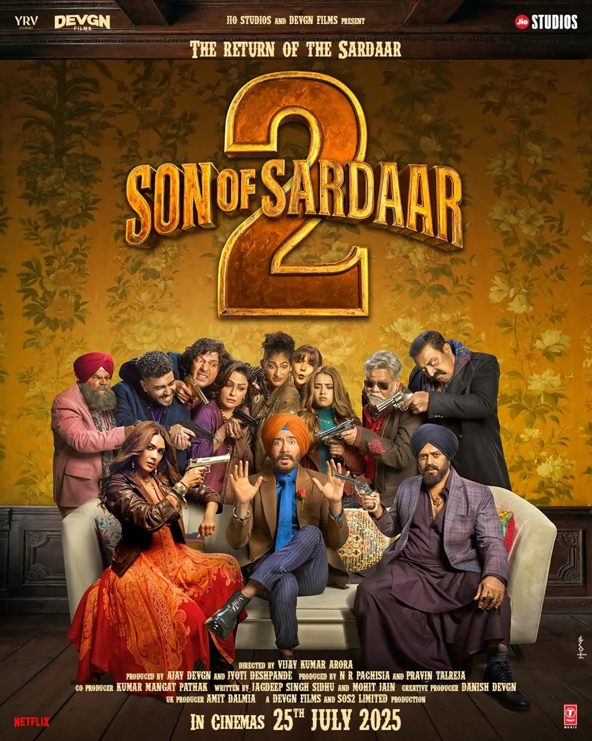 What to watch this weekend: Homebound, Slow Horses Season 5, Son of Sardaar 2 and other– new releases on Netflix, Prime Video and More