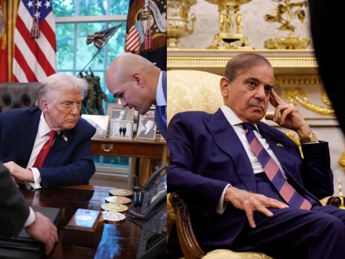Pak PM Shehbaz Sharif's long wait for Trump dubbed as 'welcomed on red carpet' in Islamabad Pak PM Shehbaz Sharif's long wait for Trump dubbed as 'welcomed on red carpet' in Islamabad