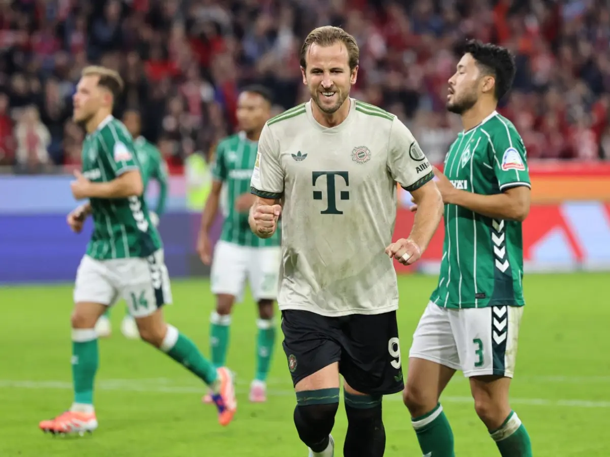 Bundesliga: Harry Kane scores twice to reach 100 Bayern Munich goals in record time