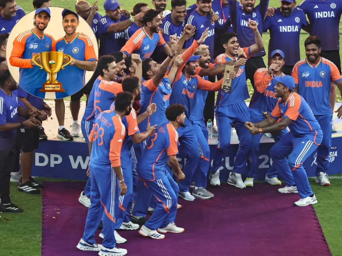 Team India unfazed after PCB chief Naqvi runs off with Asia Cup trophy, celebrates win with edited photos Team India unfazed after PCB chief Naqvi runs off with Asia Cup trophy, celebrates win with edited photos