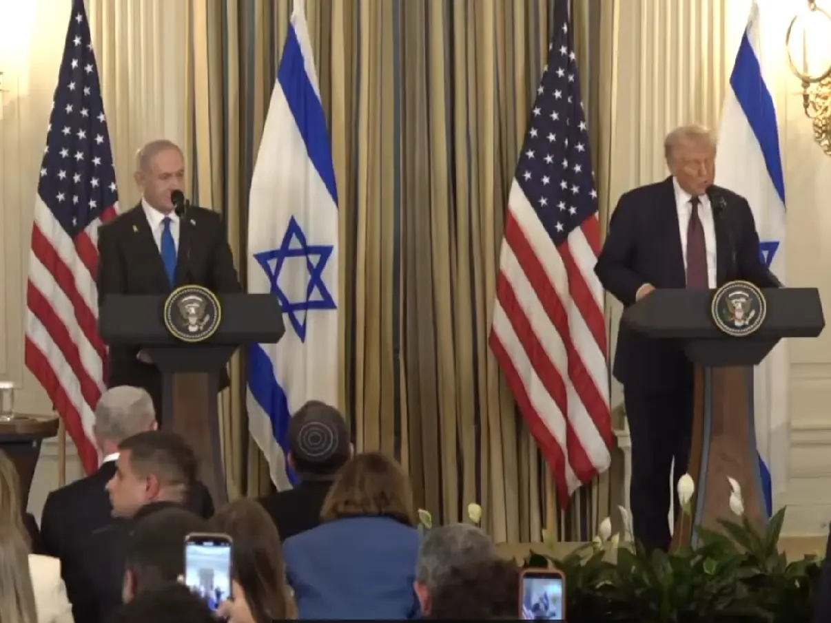 Trump announces Gaza deal, says Israel won't occupy Gaza, no one will be forced to flee Trump announces Gaza deal, says Israel won't occupy Gaza, no one will be forced to flee