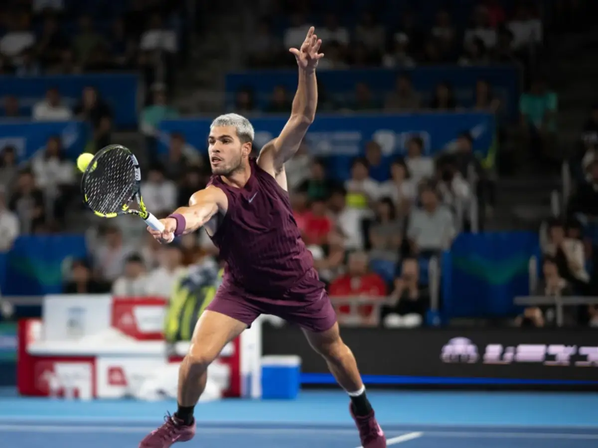 Carlos Alcaraz defeats Taylor Fritz to lift Japan Open title, claims eighth silverware of the season Carlos Alcaraz defeats Taylor Fritz to lift Japan Open title, claims eighth silverware of the season