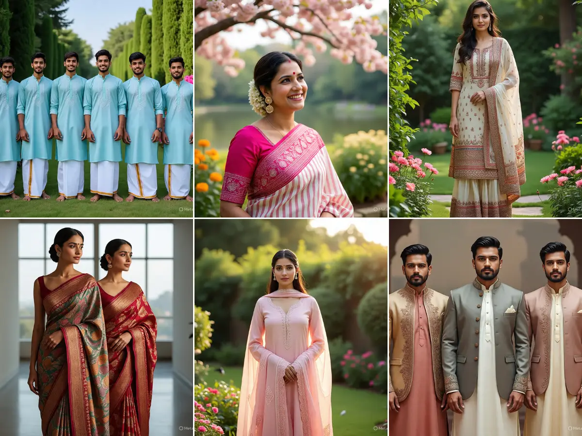 Dussehra 2025 outfit ideas: Best traditional and modern looks for men and women Dussehra 2025 outfit ideas: Best traditional and modern looks for men and women