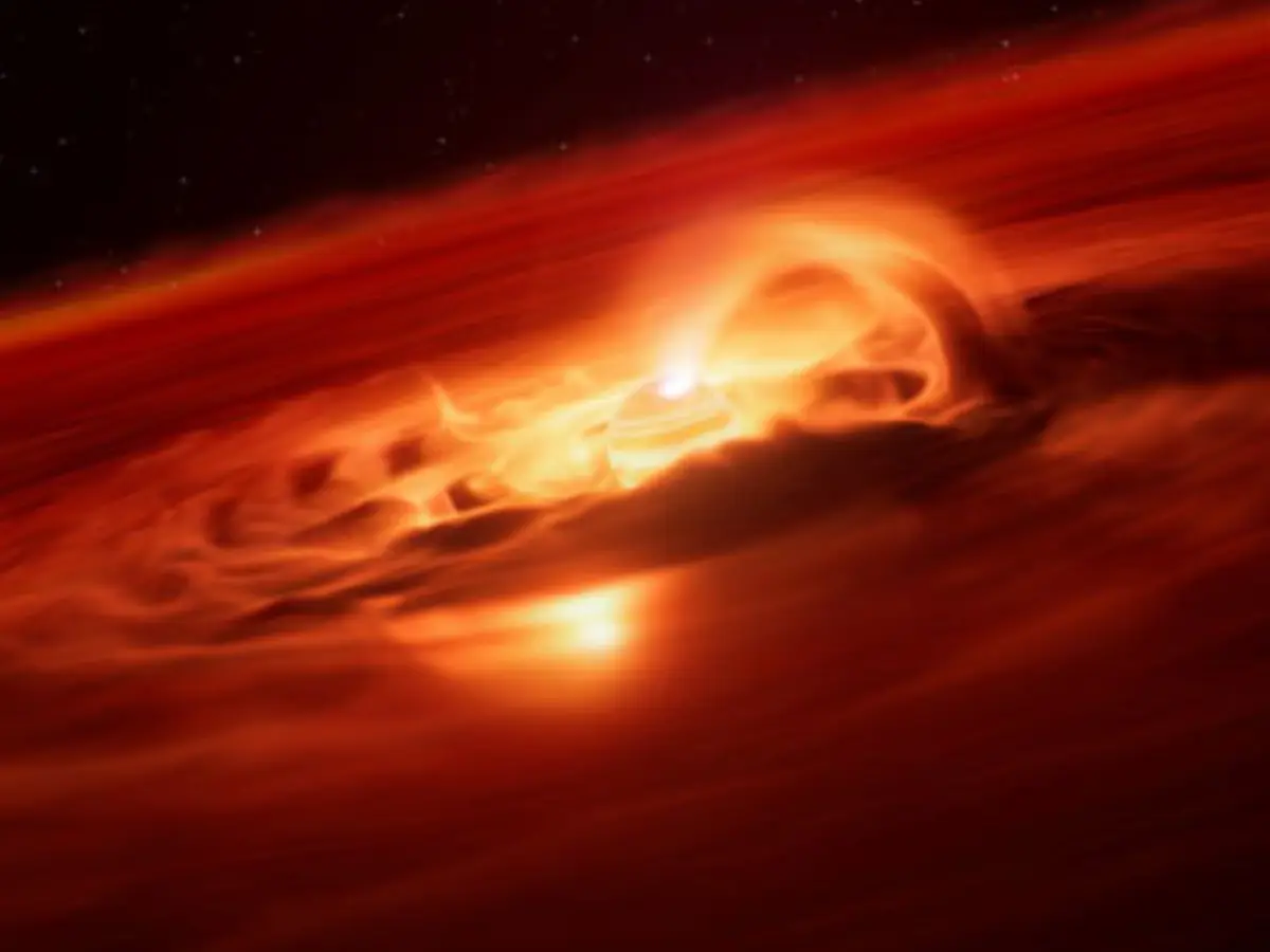 Infant rogue planet 620 light-years away growing by 6 billion tonnes per second Infant rogue planet 620 light-years away growing by 6 billion tonnes per second