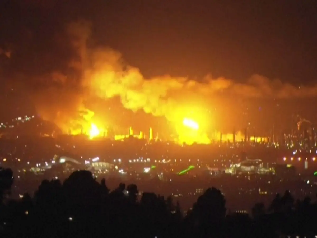 WATCH | Massive fire erupts at Chevron refinery near Los Angeles; no injuries reported