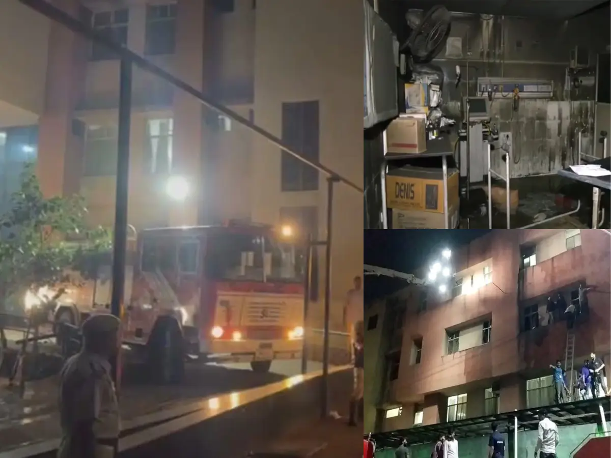 Fire at Jaipur's SMS hospital kills 6 ICU patients, 5 critically injured; outrage over safety lapses