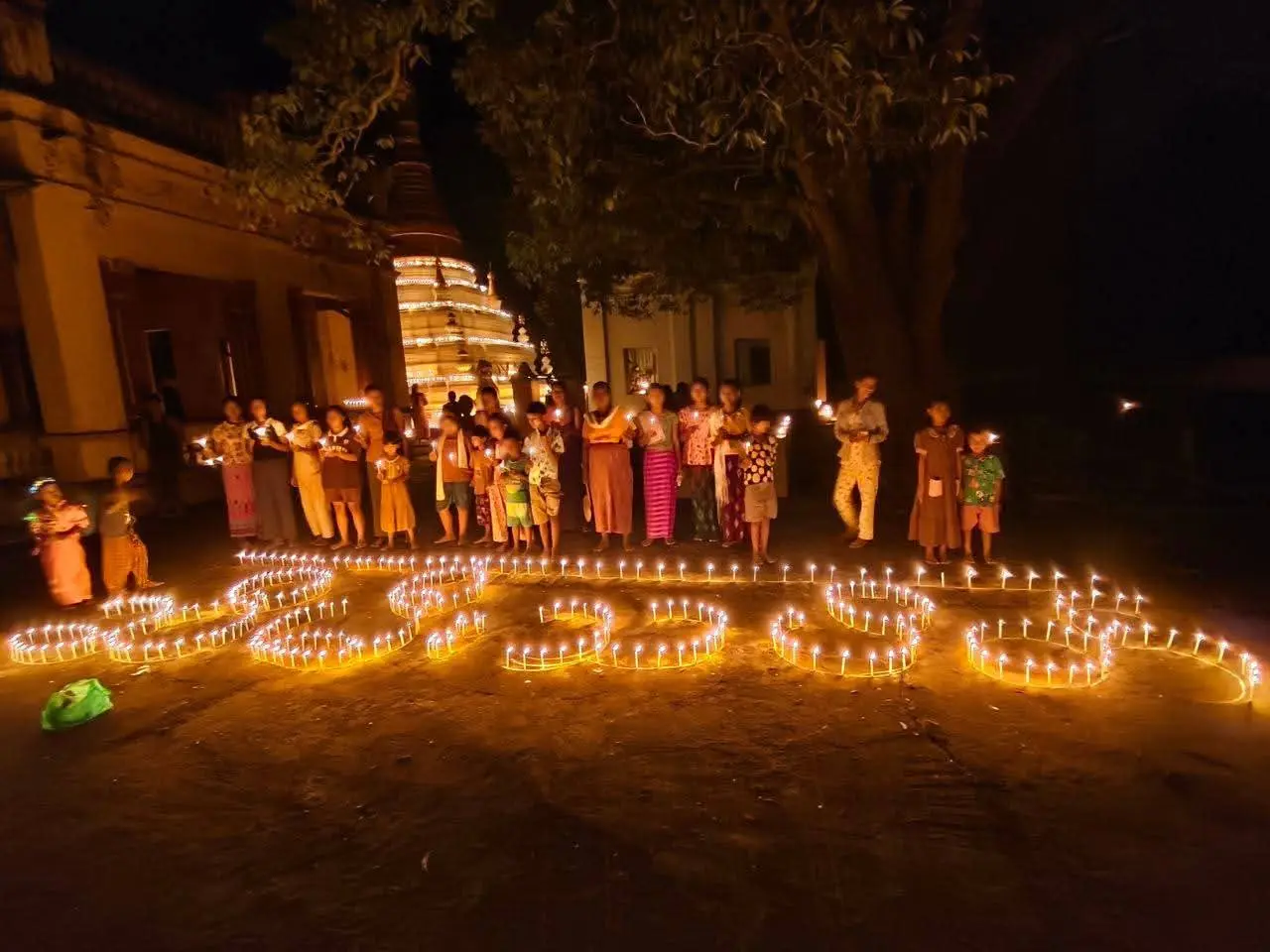 Tragedy strikes at Myanmar Buddhist festival after paraglider drops bombs, at least 40 killed Tragedy strikes at Myanmar Buddhist festival after paraglider drops bombs, at least 40 killed