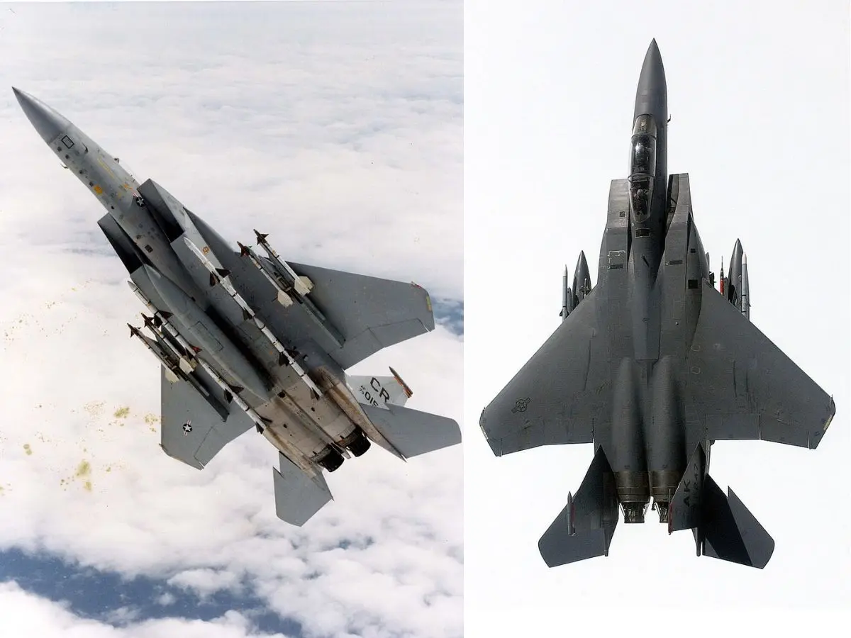 2. McDonnell Douglas F-15 Eagle
