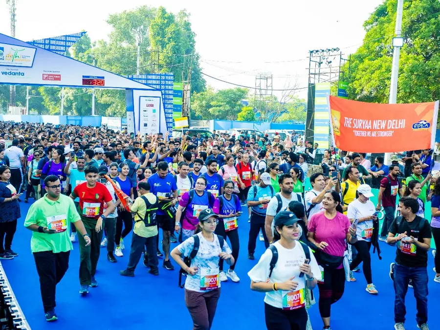Before sunrise, a city in motion: How Delhi woke up through 40,500 runners at VDHM 2025