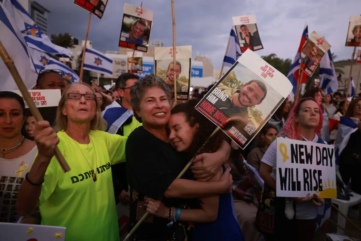 In Pics | Tears and joy erupt in Israel as all 20 surviving Gaza hostages return home