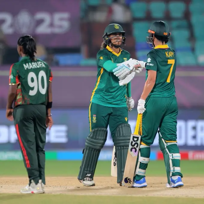 ICC Women's ODI World Cup 2025: South Africa pull of dramatic escape against spirited Tigresses