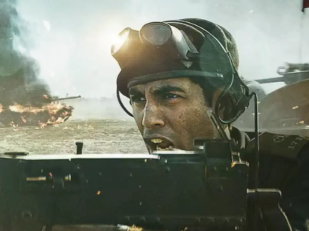 Ikkis first look out: Agastya Nanda plays a soldier in his theatrical debut film Ikkis first look out: Agastya Nanda plays a soldier in his theatrical debut film