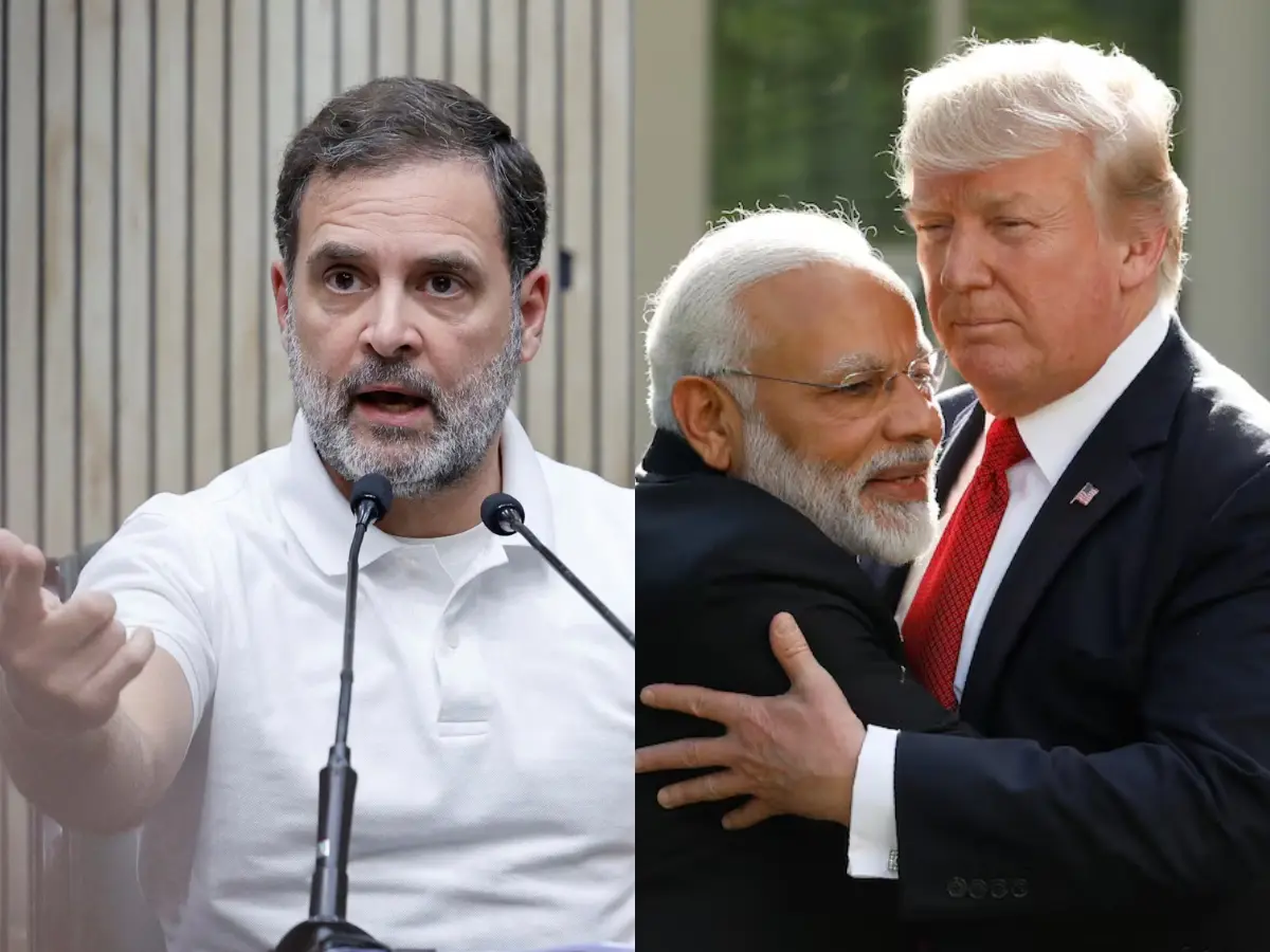 'Frightened of Trump': Rahul Gandhi launches fierce attack on PM Modi after US president's 'India won't buy Russian oil' claims