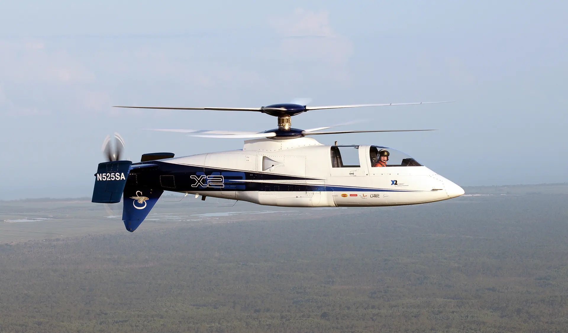 Sikorsky X2 - Top Speed: 460 km/h