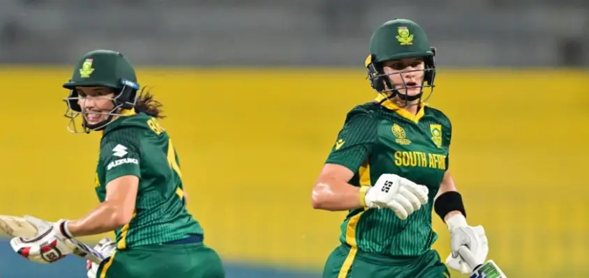 Women's ODI World Cup 2025: Laura Wolvaardt, Tazmin Brits help South Africa overcome Sri Lanka and rain