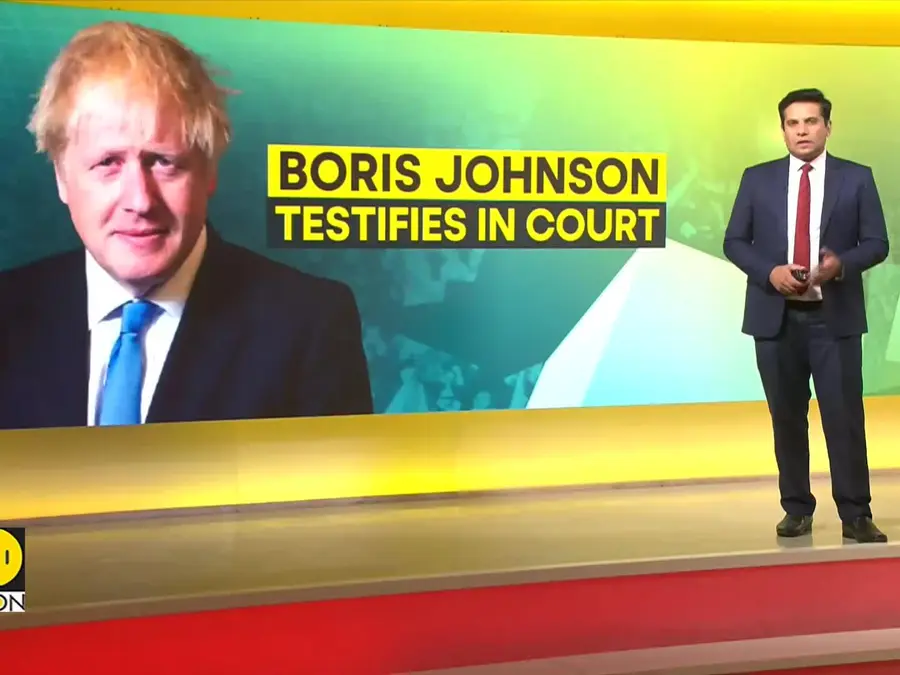 Ex-UK PM Boris Johnson Testifies in Court, Hearing Over Botched Response to COVID-19