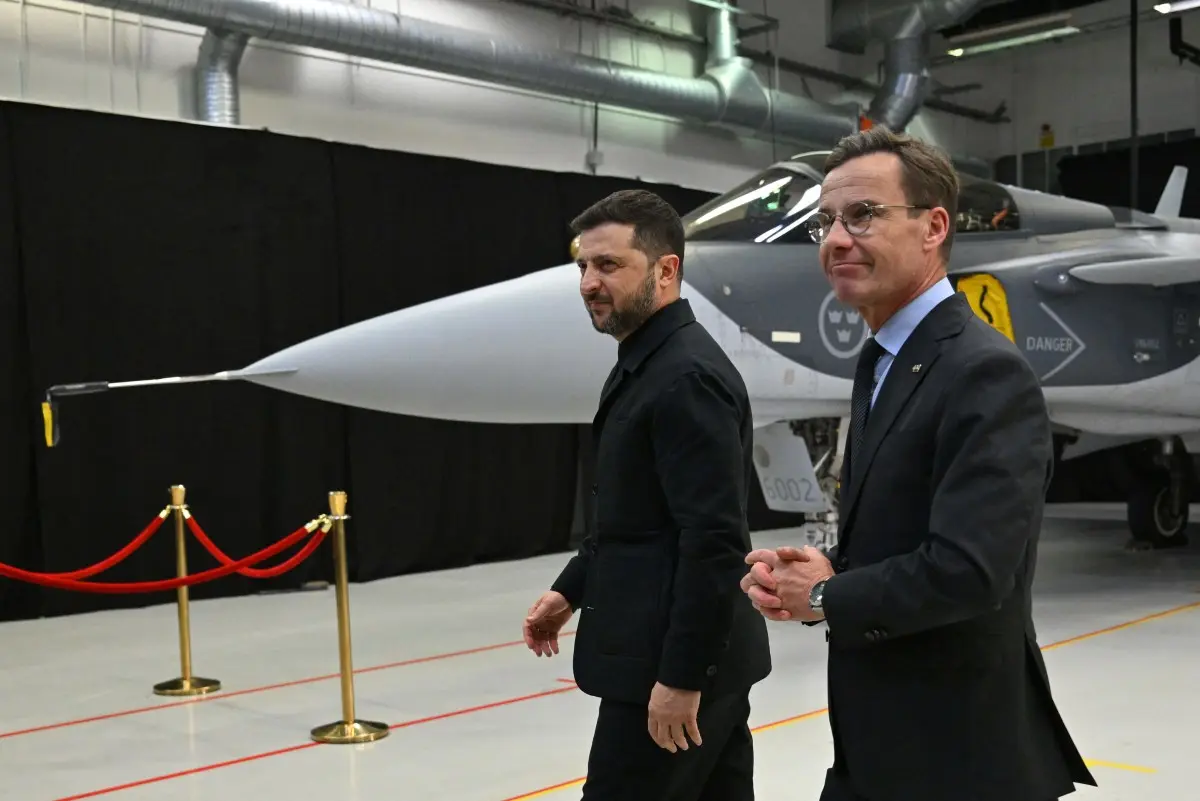 'A historic step': Zelensky announces 150-Gripen Jet deal with Sweden, deliveries to begin in 2026