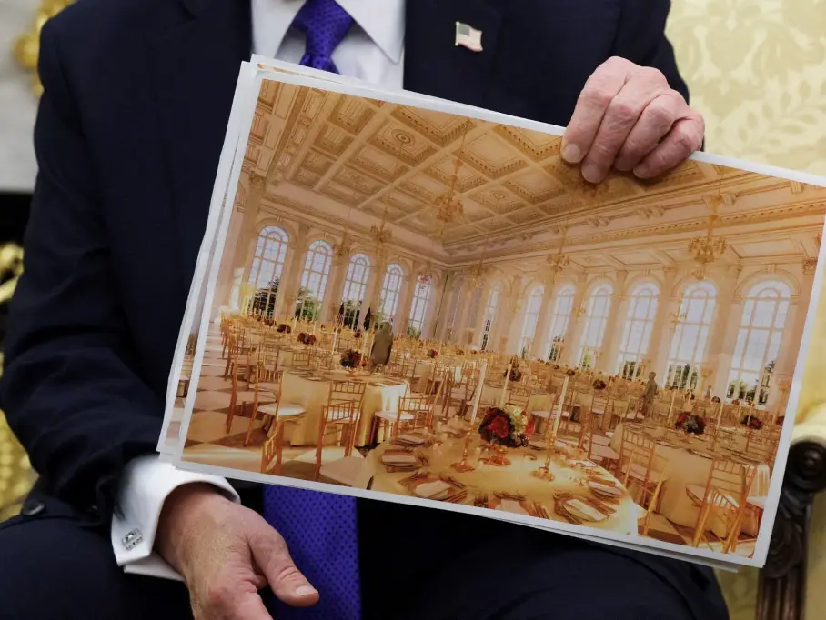 'Fake News': Trump denies speculations of naming White House ballroom after himself 'Fake News': Trump denies speculations of naming White House ballroom after himself