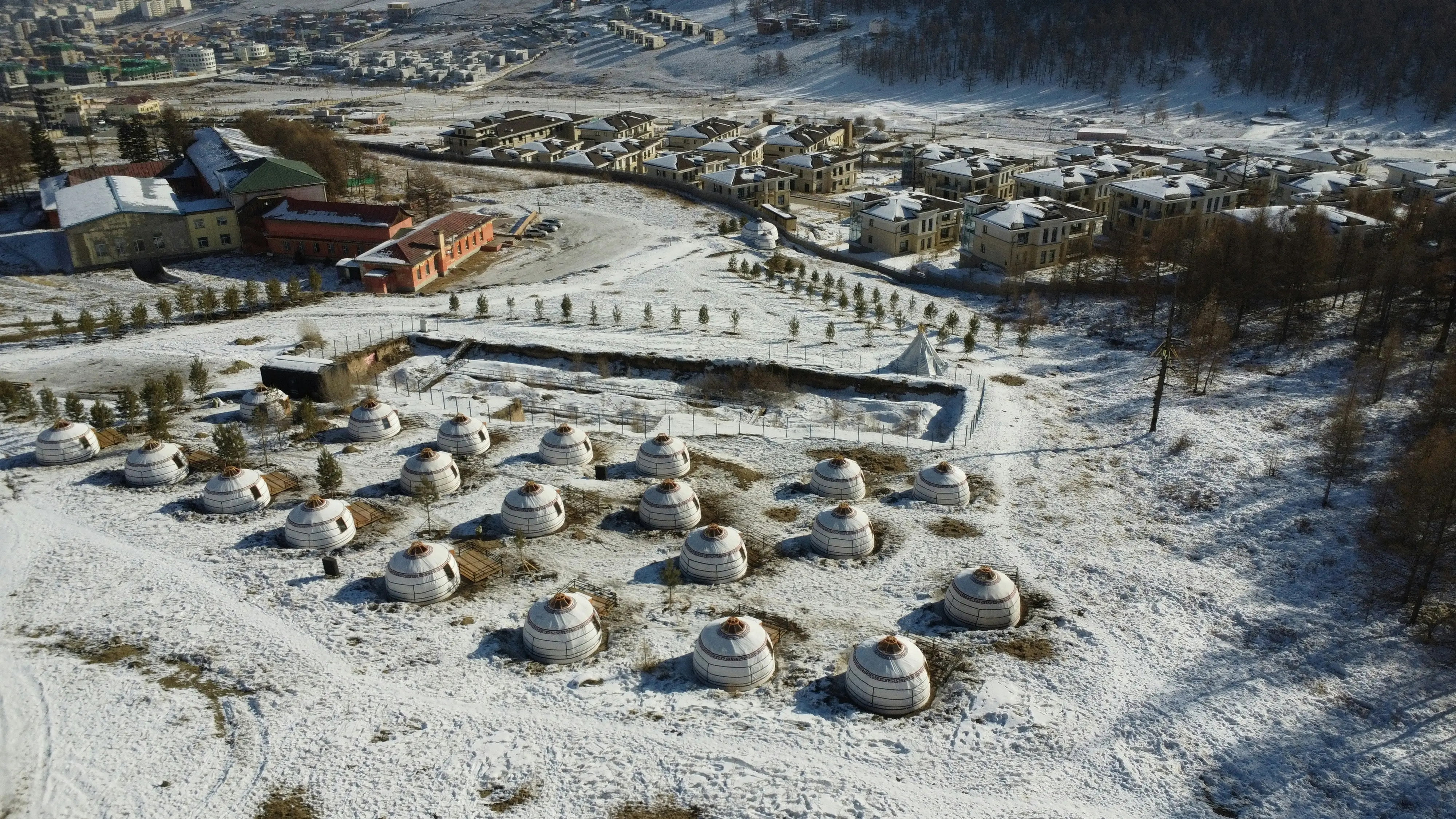 Mongolia - Freezing Winds Sweep Vast Steppes