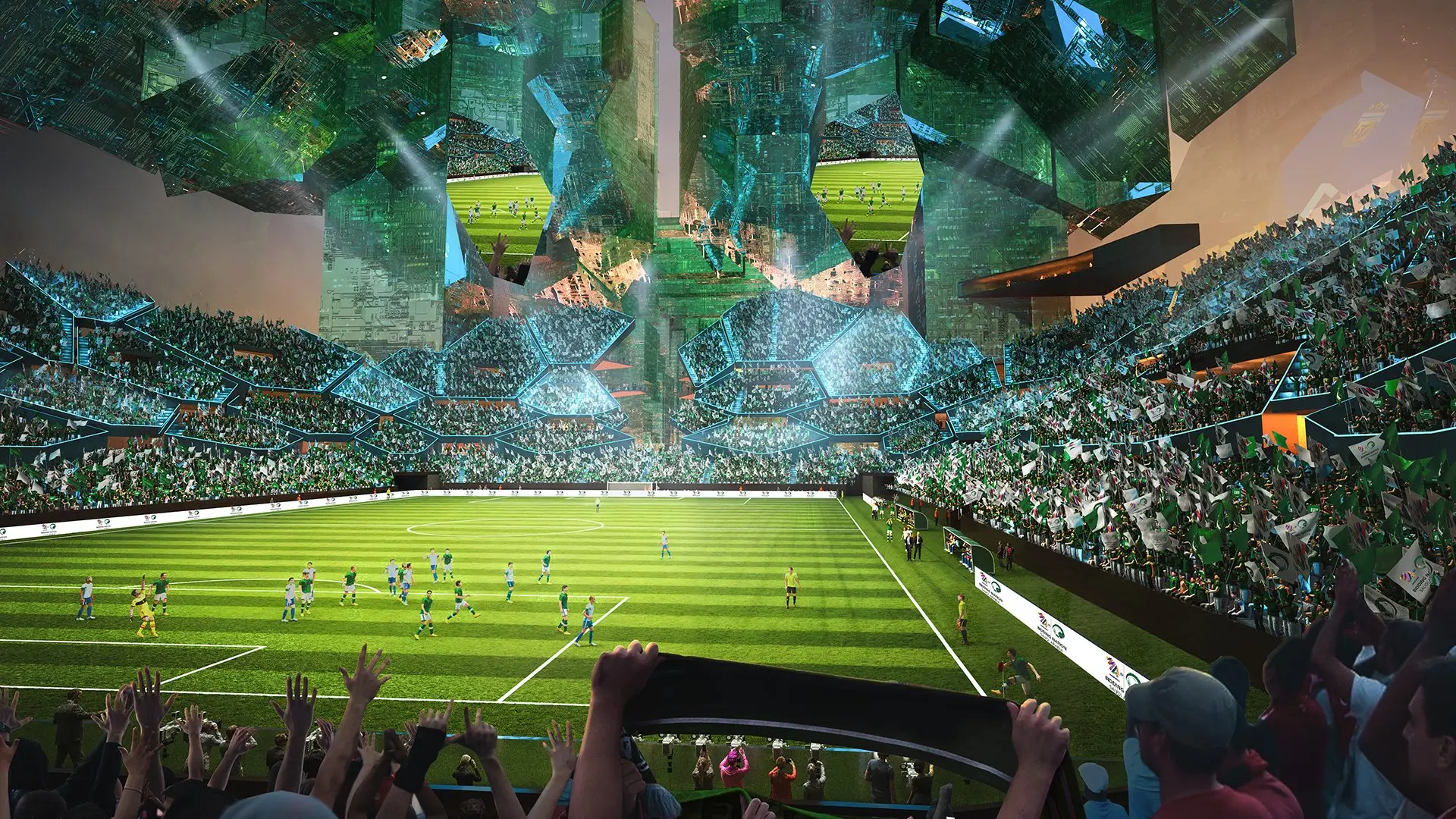 Saudi Arabia plans building out-of-the-world 'Sky Stadium' for FIFA World Cup 2034 - Pics Inside
