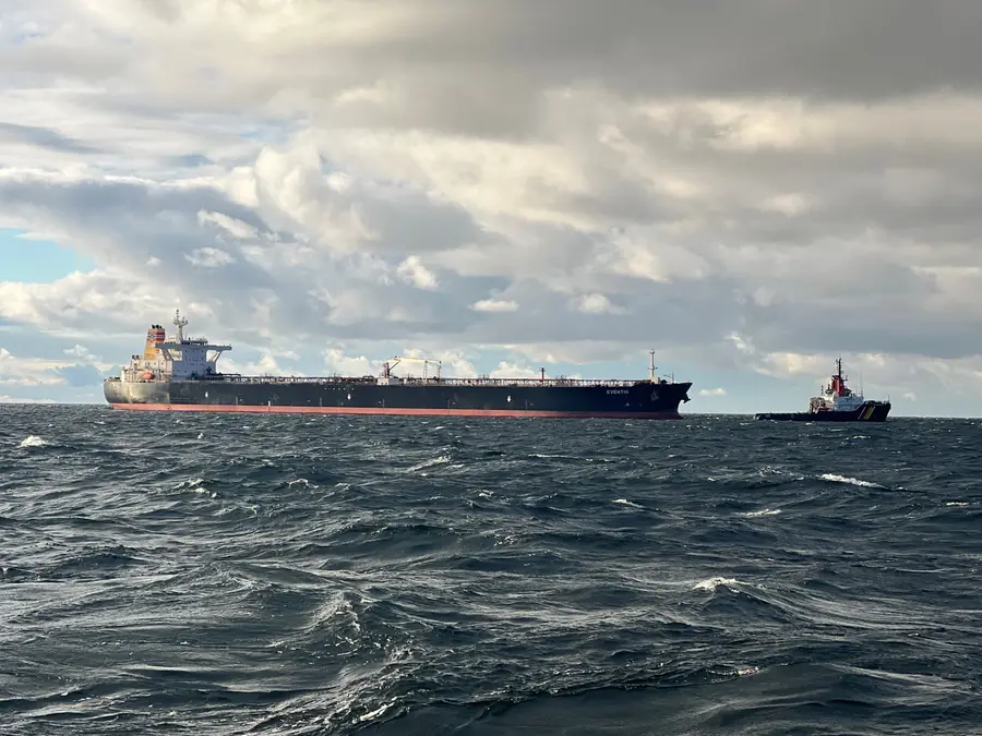 Russian oil tanker enroute to India reversed course, trade disruption because of sanctions?