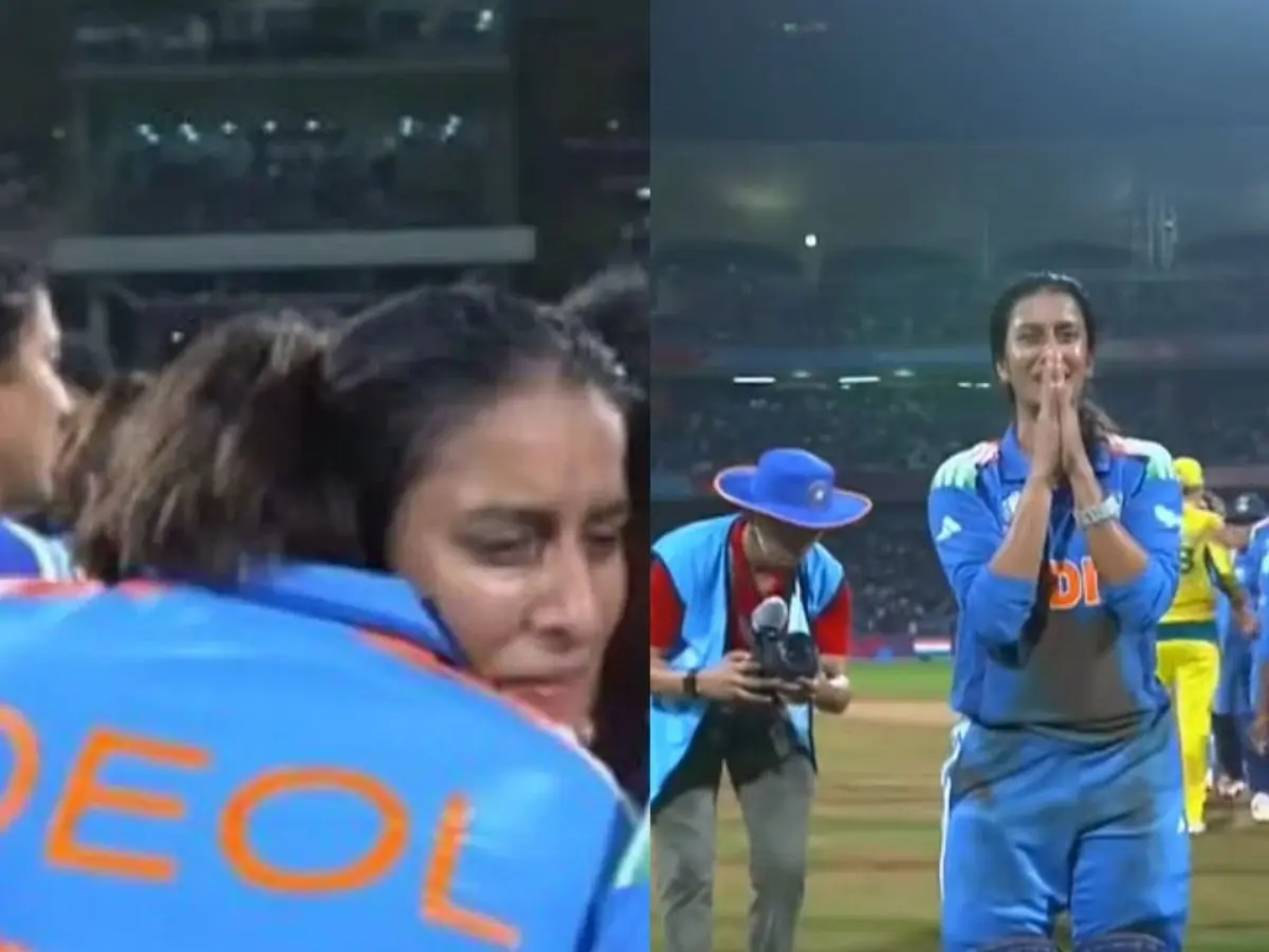 WATCH | Jemimah Rodrigues gets emotional after India’s historic win over Australia, video goes viral
