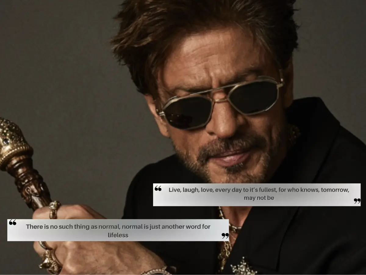 Shah Rukh Khan@ 60: 7 inspiring quotes by King Khan about life, success and hard work