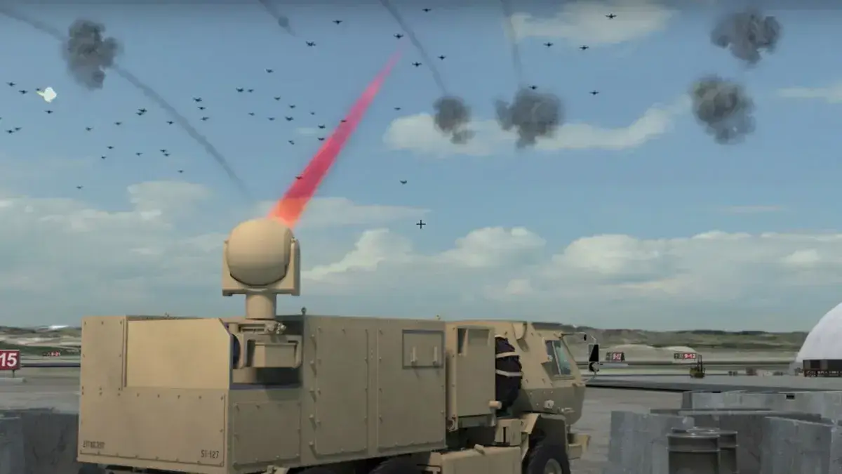 What power module do in a laser weapon?