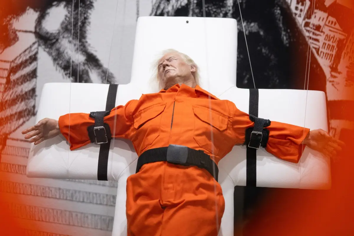 People react to Trump's 'crucification'