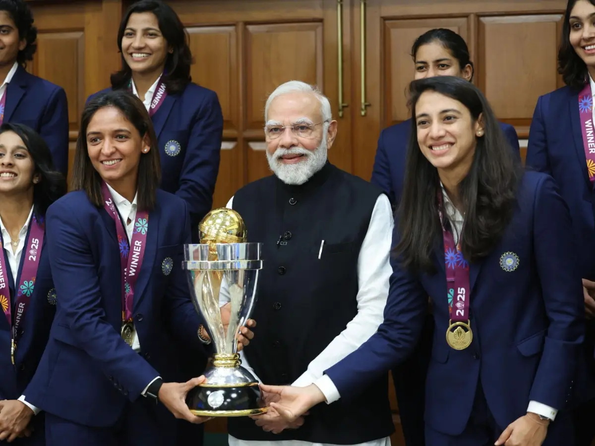 PM Narendra Modi felicitates Indian women's team after ODI World Cup success, applauds team spirit