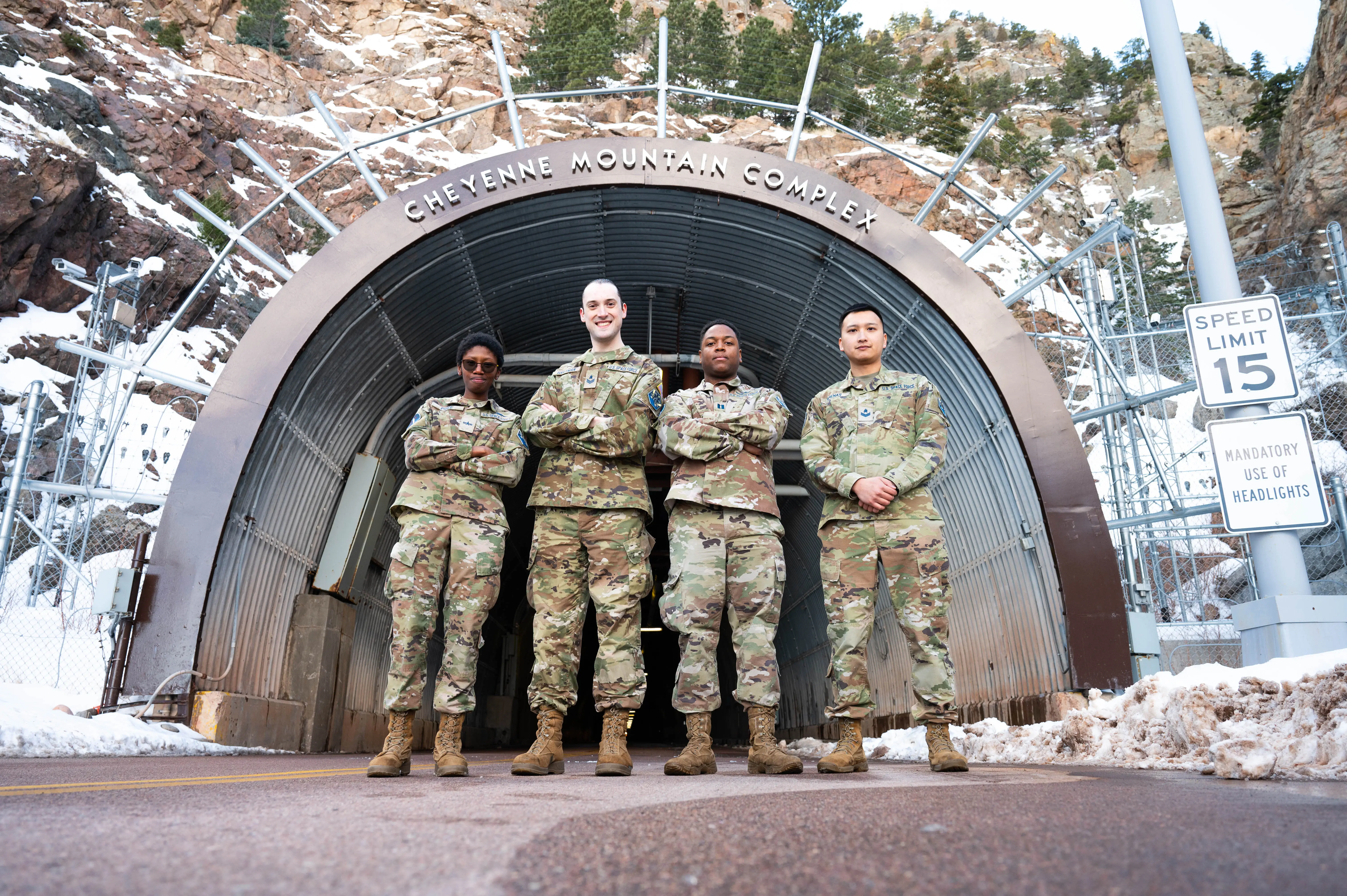 Cheyenne Mountain, USA - Designed to Withstand Attacks