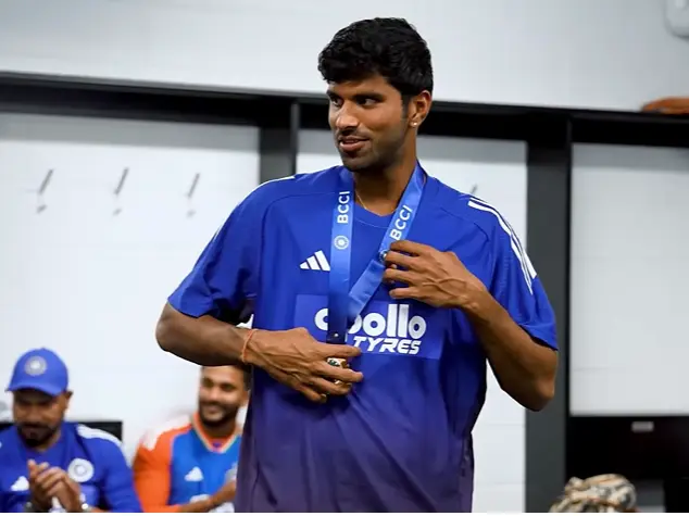 WATCH | Washington Sundar wins Impact Player award after India clinch T20I series against Australia WATCH | Washington Sundar wins Impact Player award after India clinch T20I series against Australia