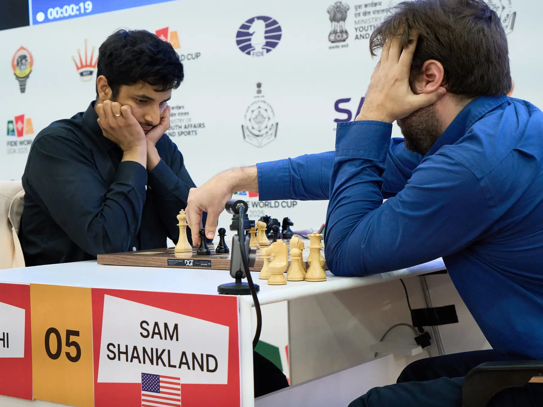 FIDE World Cup 2025: Vidit Gujrathi crashes out; Karthik Venkataraman continues dream run FIDE World Cup 2025: Vidit Gujrathi crashes out; Karthik Venkataraman continues dream run