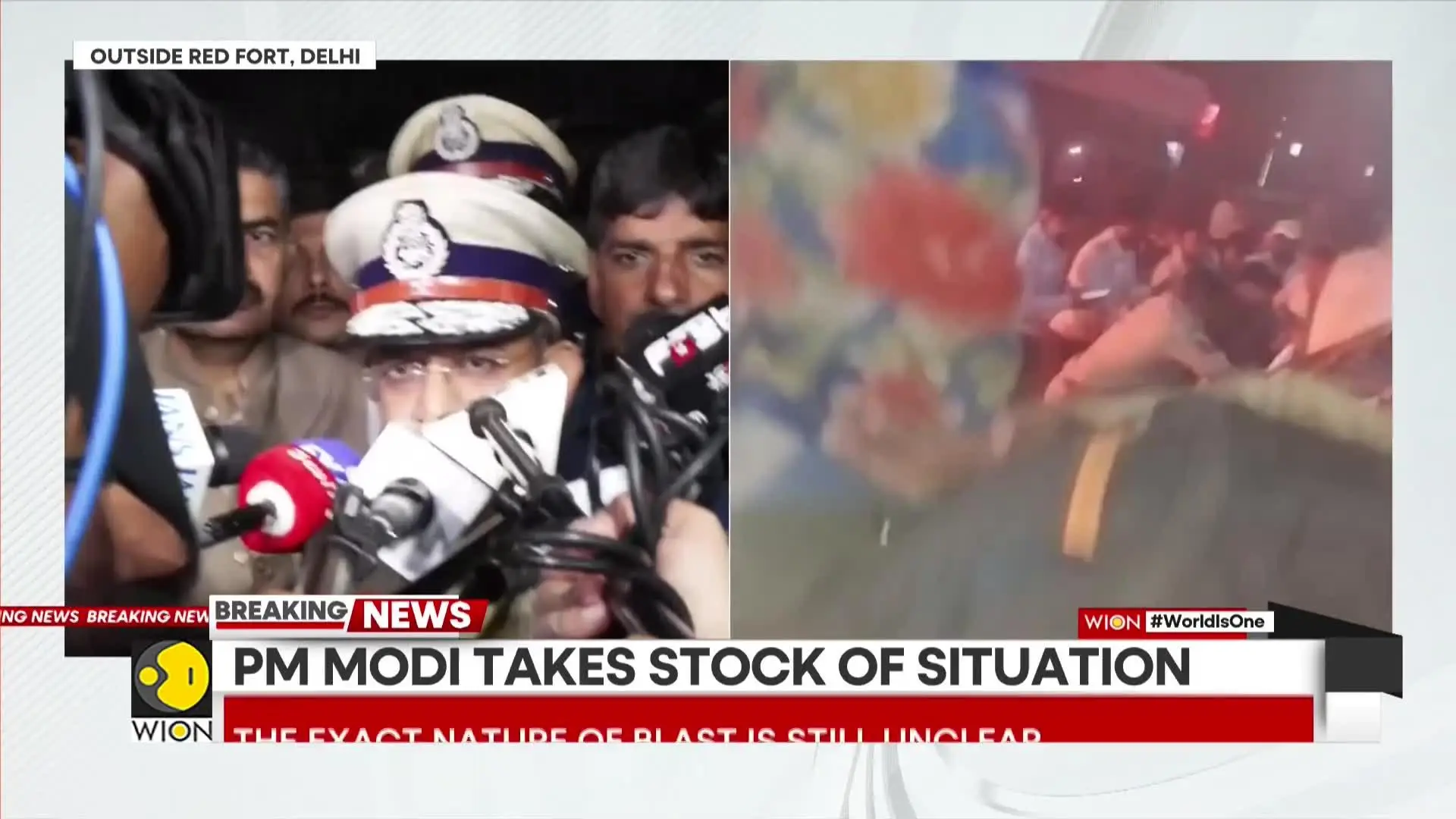 Red Fort Blast In Delhi: PM Modi Takes Stock of Situation