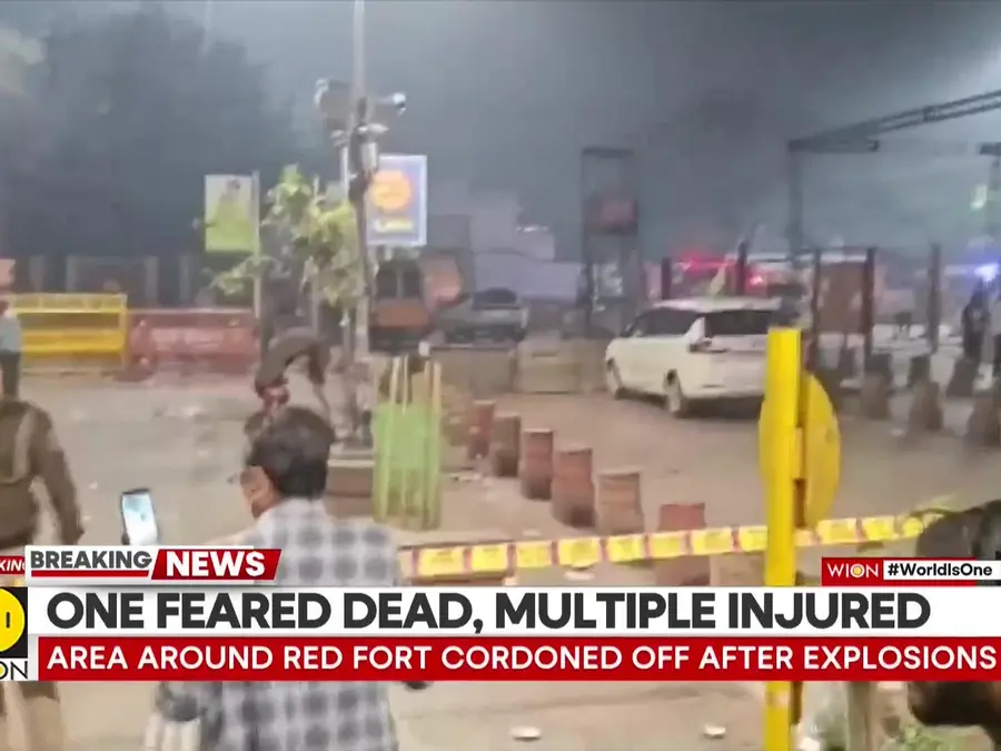 Red Fort Blast: Explosions Outside Red Fort Metro Station 