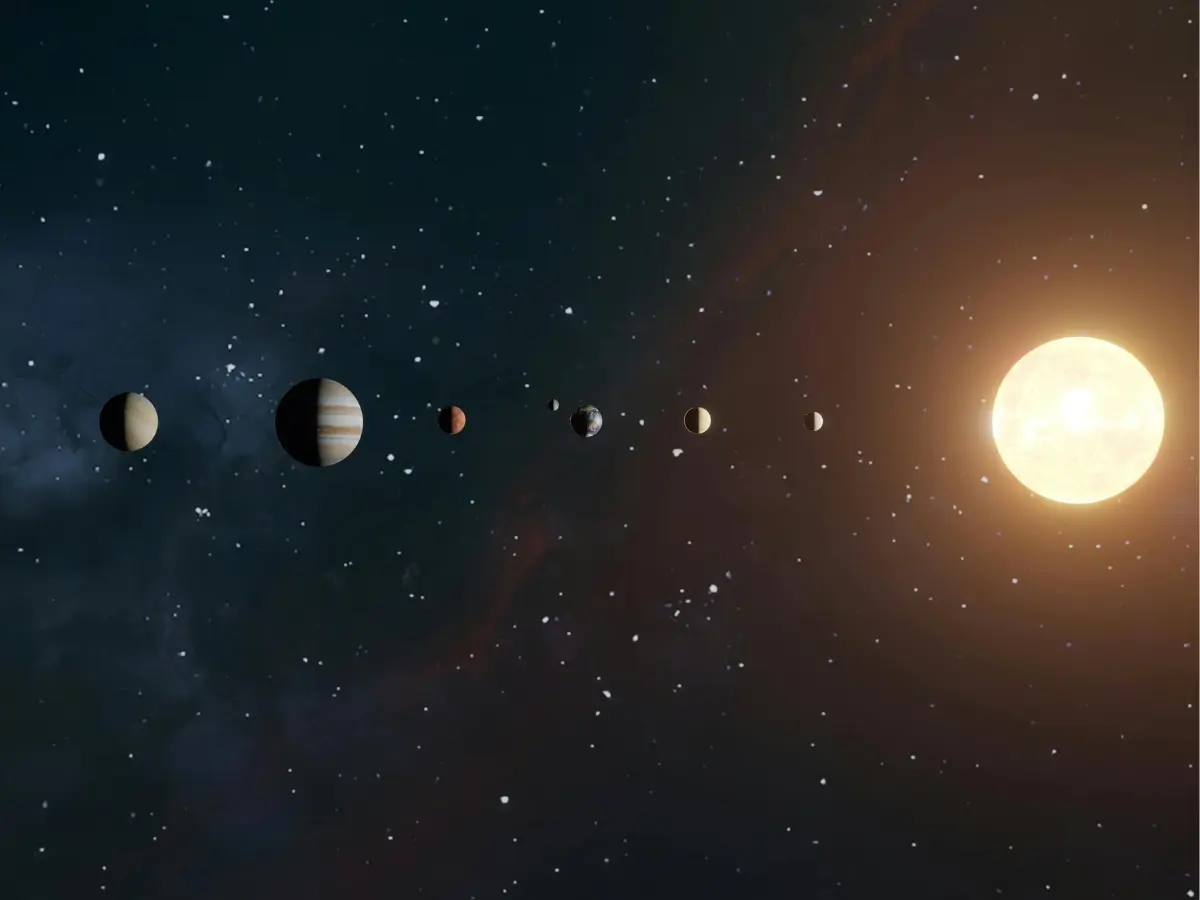 What is at the centre of the solar system? Not the Sun, but an invisible force