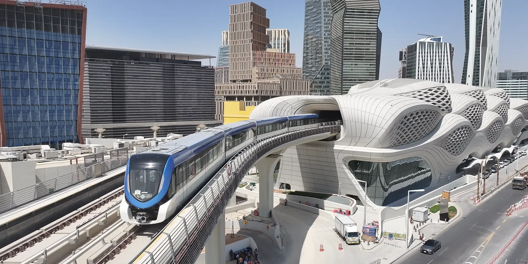 KAFD Station, Riyadh, Saudi Arabia