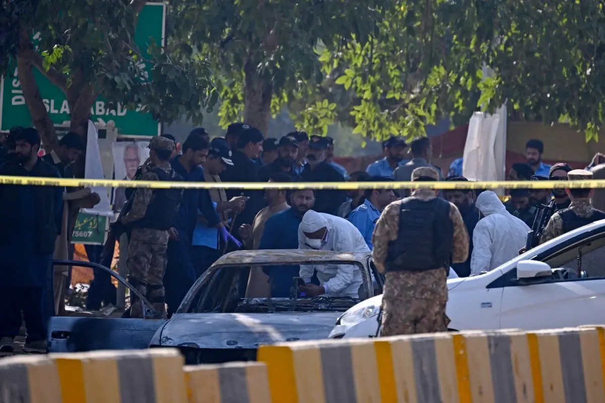 'Un-Islamic laws were targeted': Pakistan Taliban claims responsibility for Islamabad suicide blast that killed 12