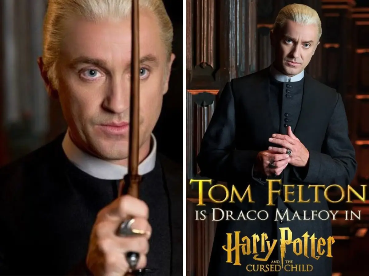 Tom Felton receives thunderous welcome on stage debut as Draco Malfoy | Watch