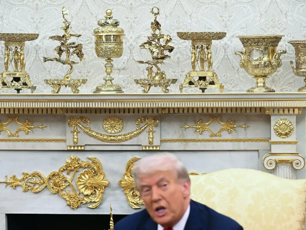 Trump responds to claims of 'home depot' gold in white house on Laura Ingraham show Trump responds to claims of 'home depot' gold in white house on Laura Ingraham show