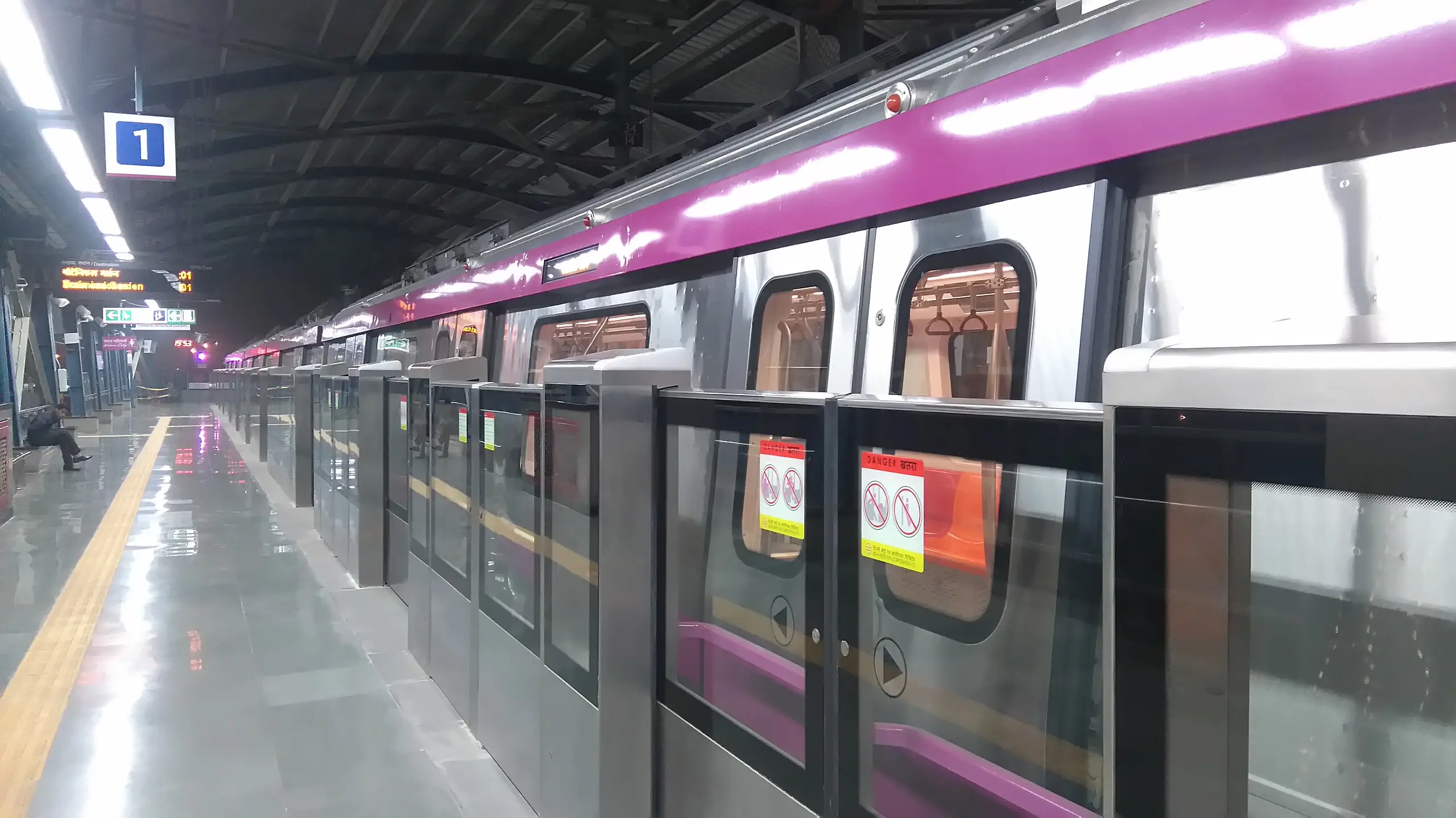 Delhi Metro Magenta Line, India - Transitioning to Driverless