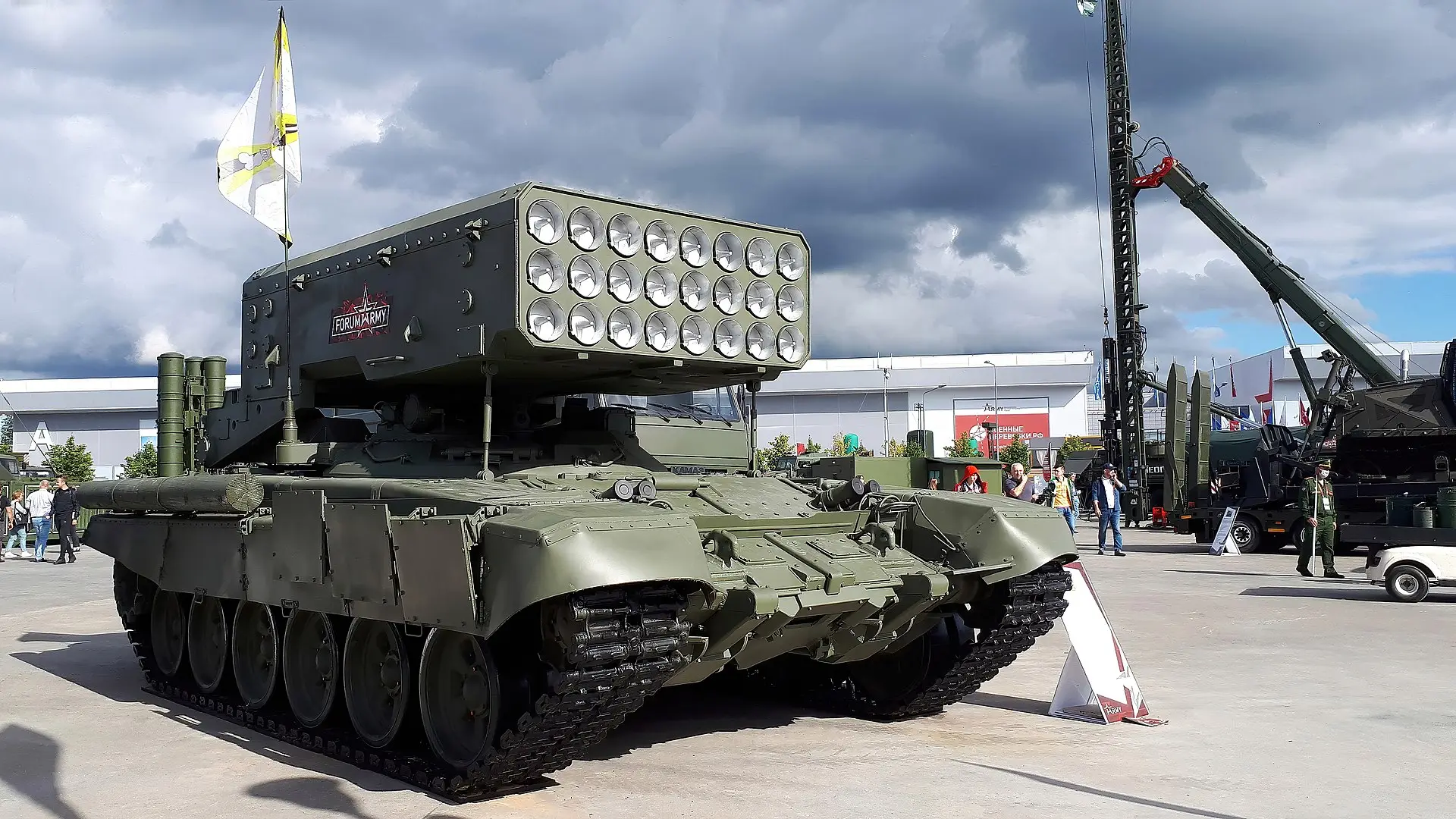 3. Russia’s TOS-1A 'Solntsepyok' Rocket System