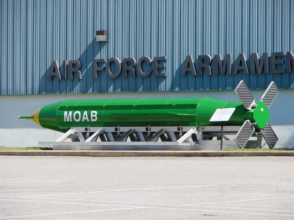 2. The United States’ BLU-82 and GBU-43/B MOAB