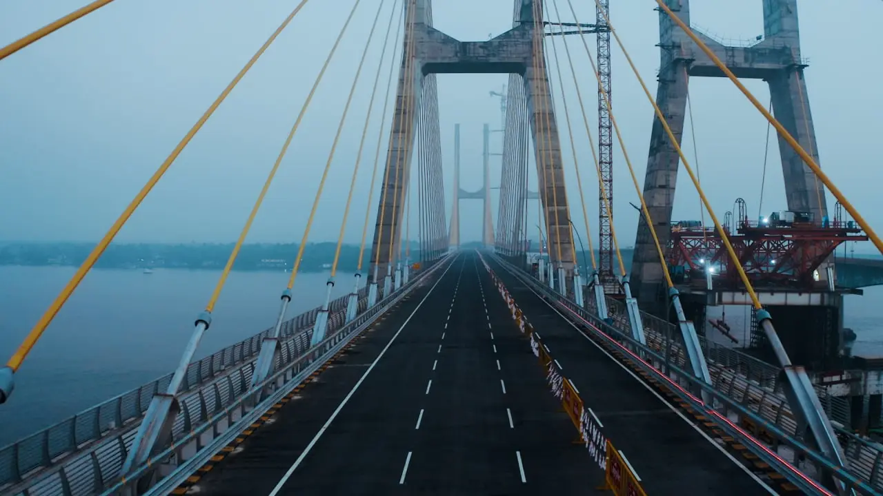 Zuari Bridge, India - 1.32 km Long