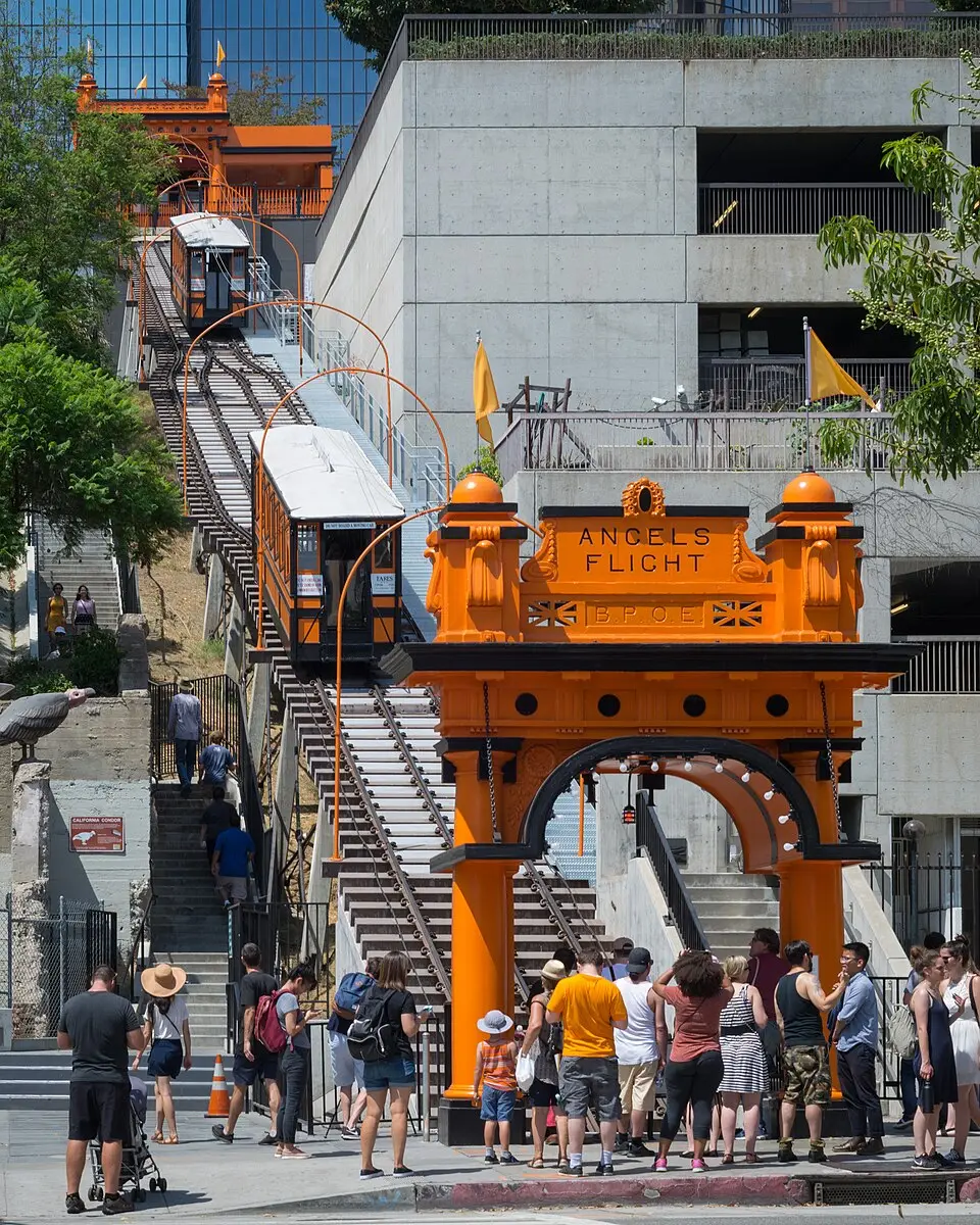 Angels Flight, Los Angeles, USA - 91 Metres