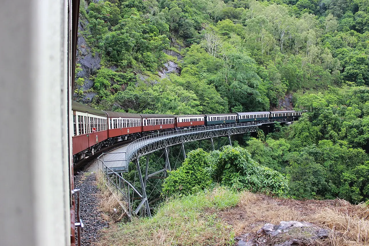 Kuranda Scenic Railway, Australia - About 34 km
